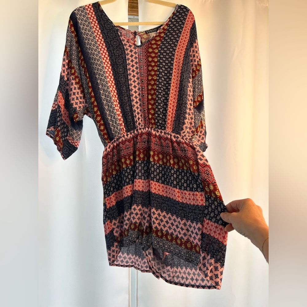 26. Venus Mixed Print Romper size S - Picture 8 of 11